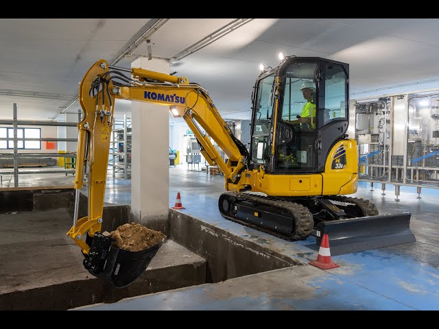Komatsu PC33E-6 Electric Mini Excavator