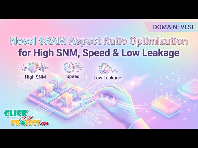 Algorithm for Aspect Ratio Estimation in SRAM Design to Achieve High SNM| ClickMyProject