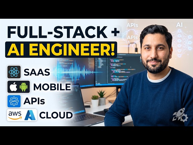 Full-Stack & AI Engineer | SaaS, Mobile Apps, APIs & Cloud