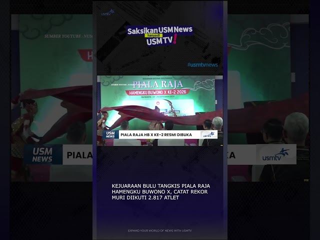 Piala Raja  HB X 2026 #usmnews #usmtv #bulutangkis #rekormuri #kejuaranbulutangkis