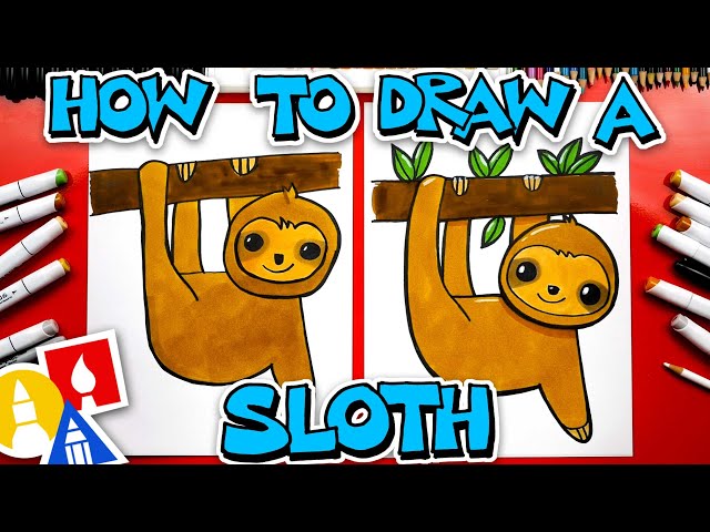 How To Draw A Sloth