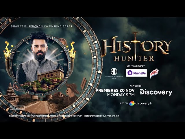History Hunter: Unveiling The Unheard Story of India’s Identity | Premieres Nov 20, 9 PM - Discovery