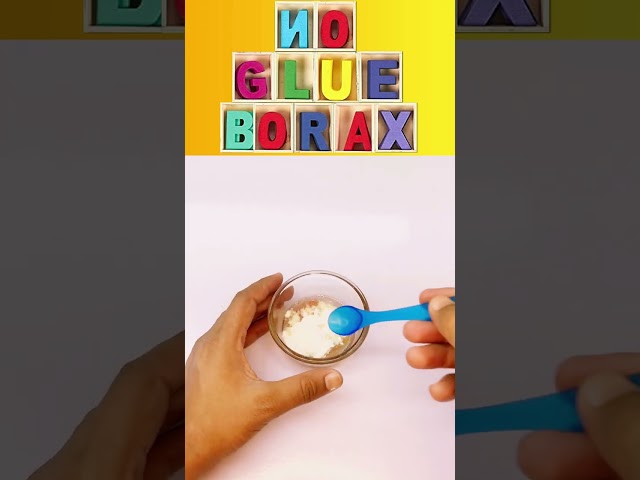 MAKING  WATER JELLY SLIME #shorts