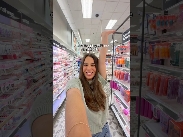 ONLY SHOPPING IN ONE. COLOR. 🍵💚👀✅🤯🎯what color next?!👇🏻#target #shoppingchallenge #challenge