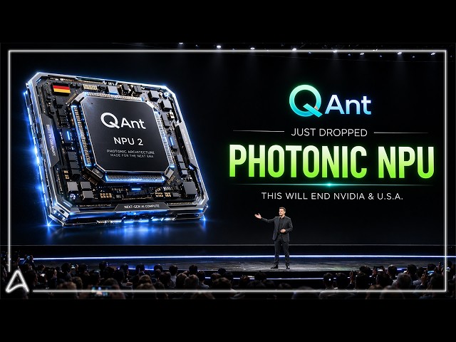 Germany's New Photonic NPU Just Made NVIDIA’s Billion Dollar GPUs Look Like TRASH!