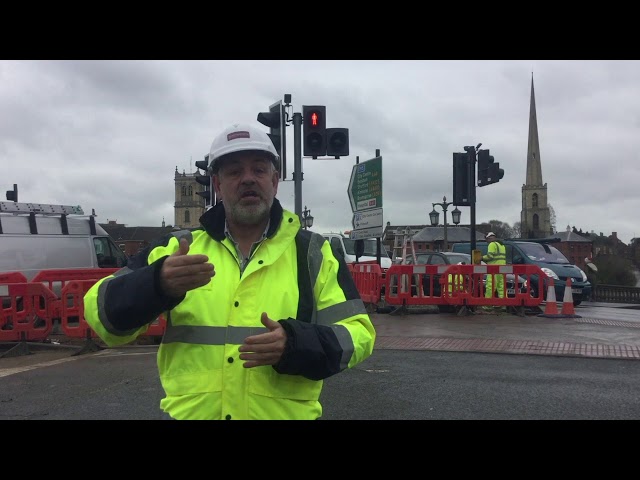 Traffic arrangements for New Road closure this weekend