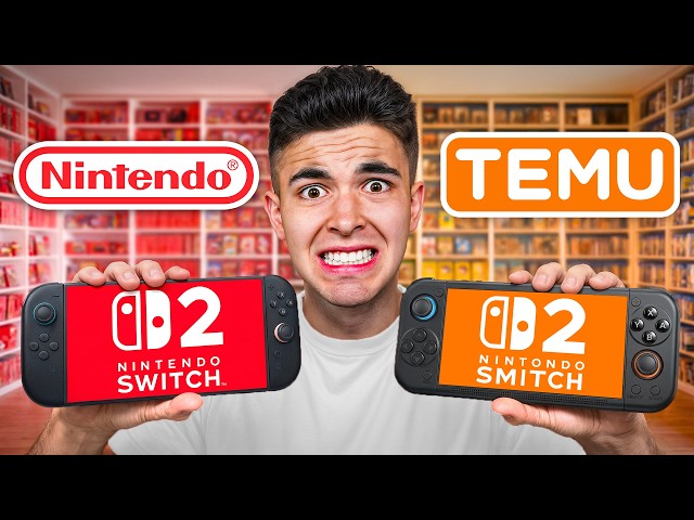 I Bought The Same Products From Nintendo vs. Temu!