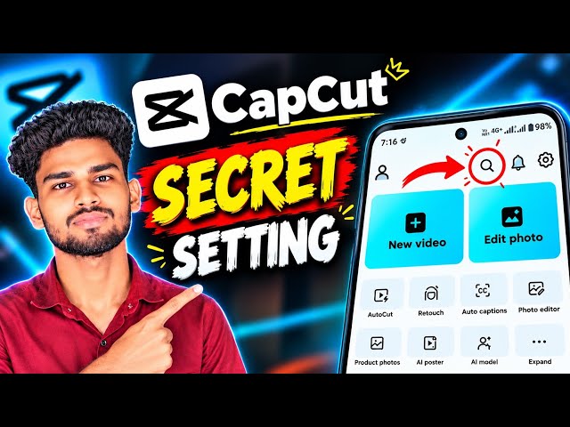 CapCut Me Search Option Kaise Laye | CapCut Search Bar Missing Problem Solve 2026 🔍