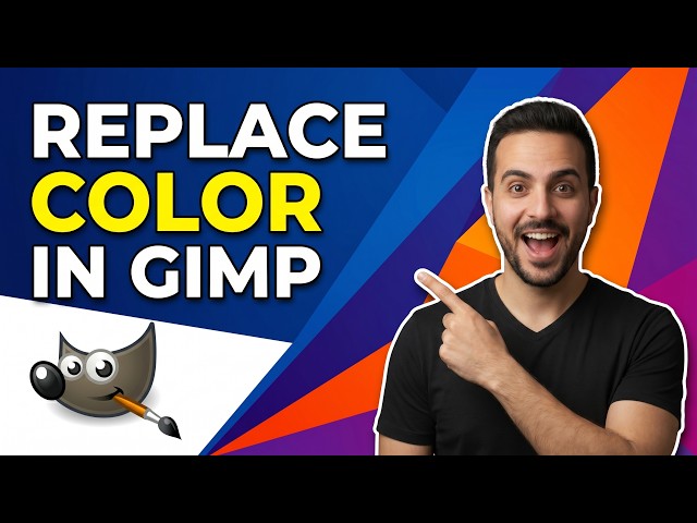 How To Replace Color In GIMP (Easy Guide)