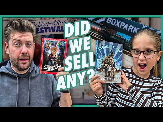 Our FIRST Book Festival Appearance! IT WAS NERVE WRACKING!