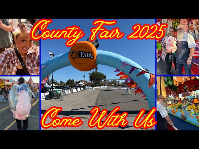 ORANGE COUNTY FAIR 2025🤩 🍊FOOD NEW EXHIBITS & MORE🤩 🍊OC FAIR WALKTHROUGH #new #video