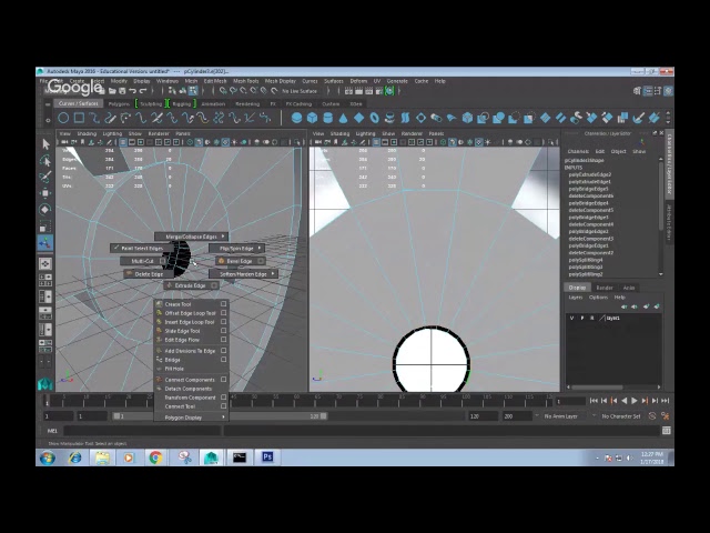 Modeling an Alloy Wheel in Maya