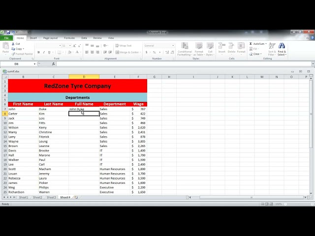 Combine Data from Multiple Excel Cells Using CONCATENATE, TEXTJOIN, and Ampersand