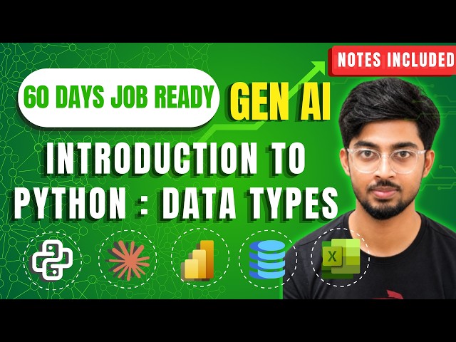 Introduction To Python Vol 2 : Data Types