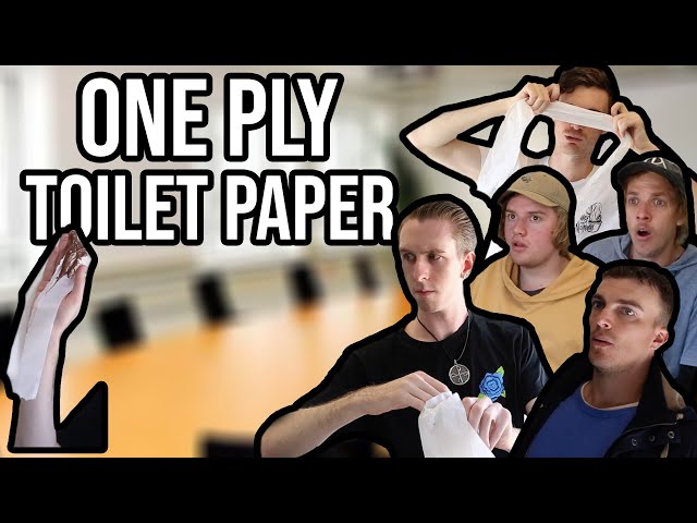 How One Ply Toilet Paper Was Invented | Ft. Fairbairn Films, Frenchy, Luke Kidgell + Elliot Loney