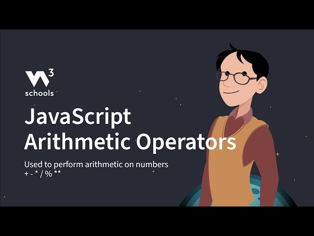 JavaScript - Arithmetic Operators - W3Schools.com