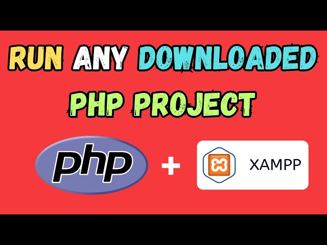 How to Run Any Downloaded PHP Project Easily | Run PHP Project