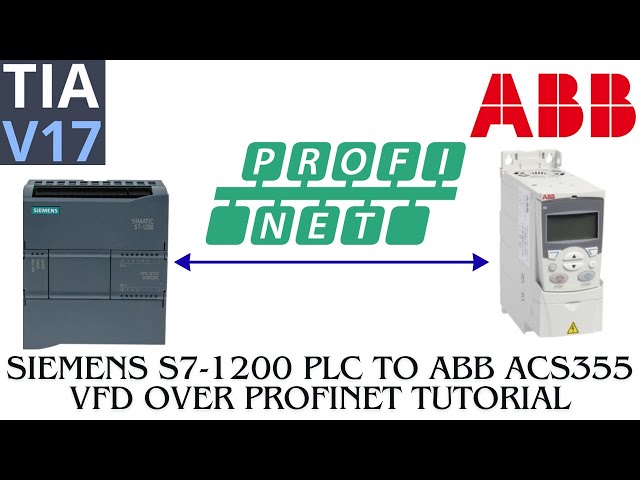 ABB ACS355 Profinet to Siemens S7-1200 PLC