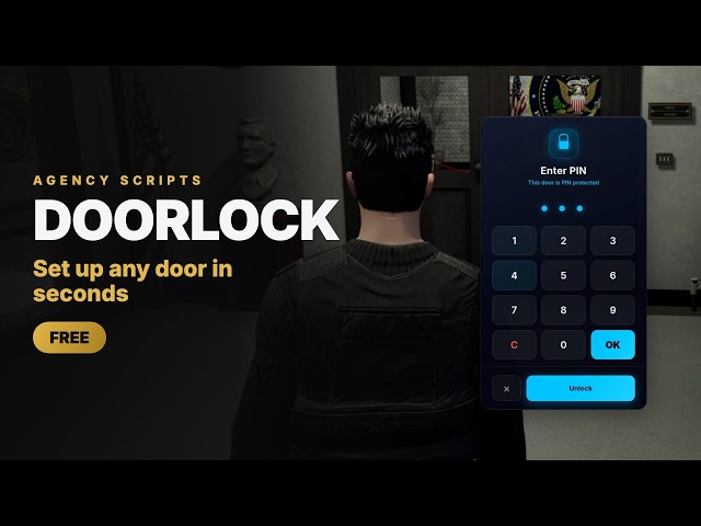 Switching From ox_doorlock? Free FiveM Doorlock With One Click Import
