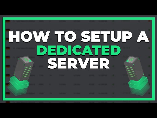How to setup a Dedicated Server and install Windows easily!