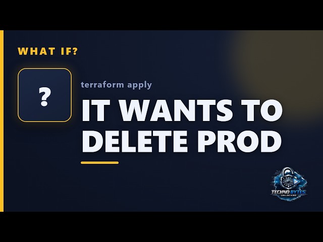 DevOps What If? — Terraform Wants to Destroy Your Production Database