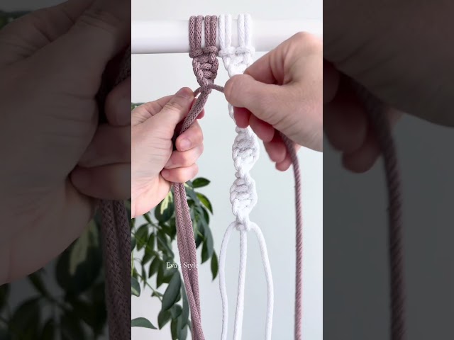 💕 #macrame #macrametutorial #macrameinspiration #macramelove #macramepatterns #handmade