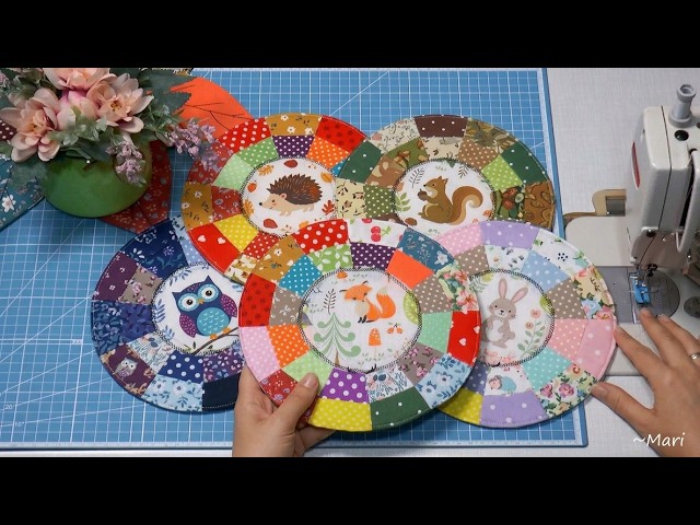 Transform Fabric Scraps into a Cozy Fall Kitchen Decoration! 🍂