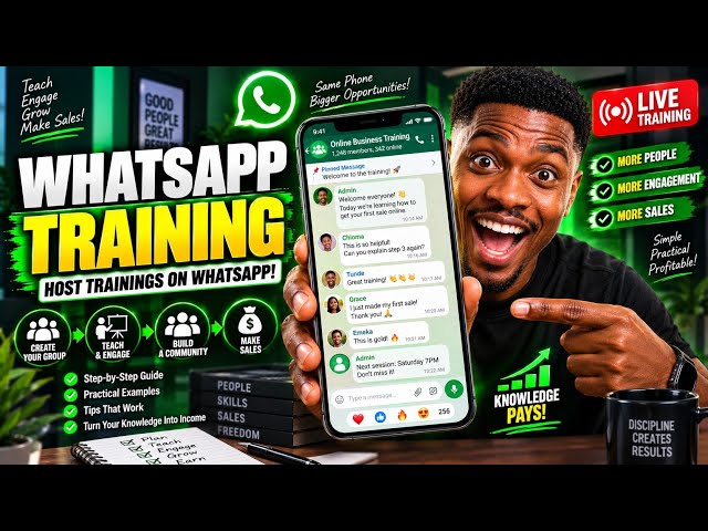 How to Host a WhatsApp Training That Gets Results 🔥