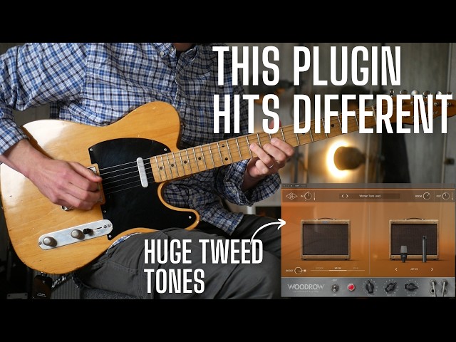 This Guitar Plugin Hits DIFFERENT Classic Fender Tweed Tones from  Universal Audio Woodrow 55