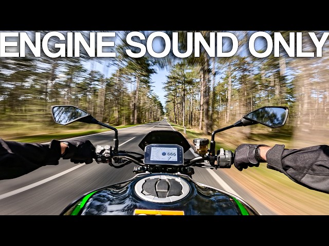 2025 Kawasaki Z900 SE sound + quick review [RAW Onboard]