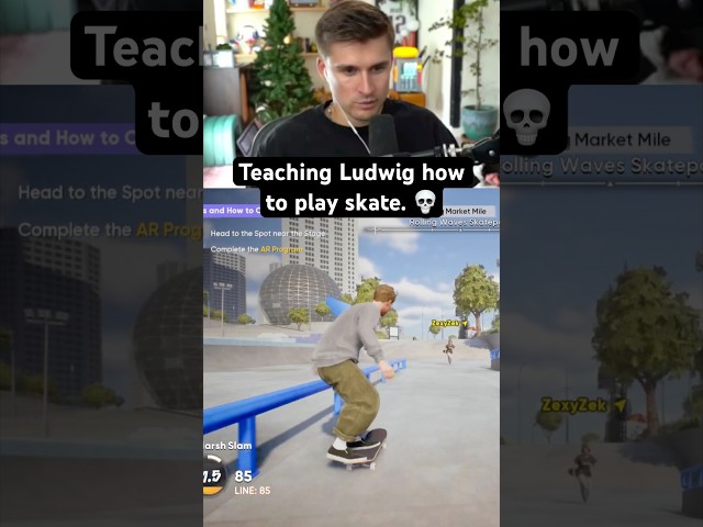 I Challenged Ludwig in the New Skate… #ad