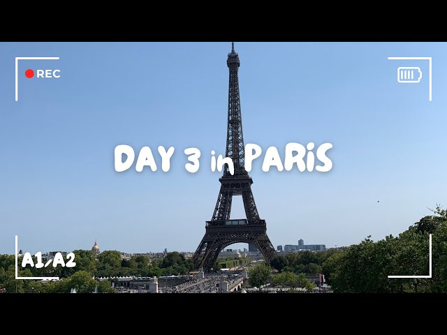 A1/A2 English Listening | Day 3 in Paris 🇫🇷