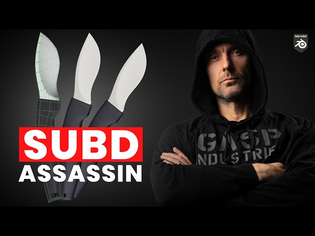 How to Model a Knife in Blender (Beginner Tutorial)