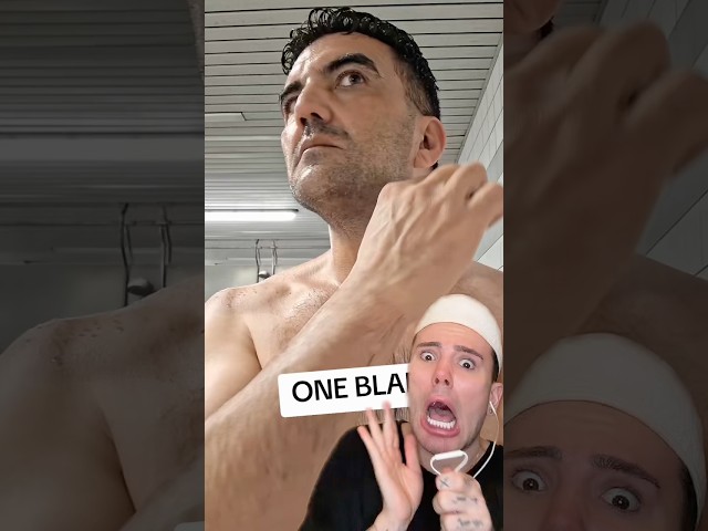 CRAZY SHAVING ROUTINE!😱 #shaving #shave  #razor  #beautytips #beautyhacks