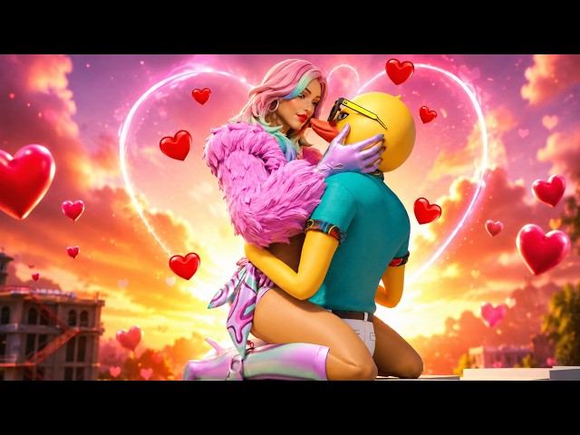 Cluster Duck & Dylan FALL IN LOVE - Till Death do us Part.. Fortnite