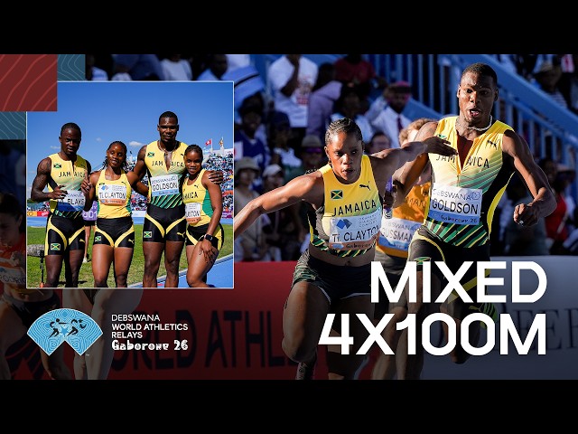 Full Mixed 4x100m Heats & Final | World Athletics Relays Gaborone 26