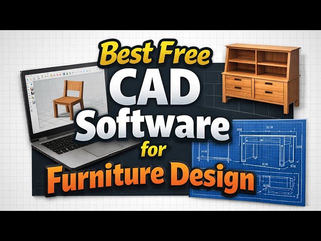 Top 5 Best Free CAD Software for Furniture Design 2026