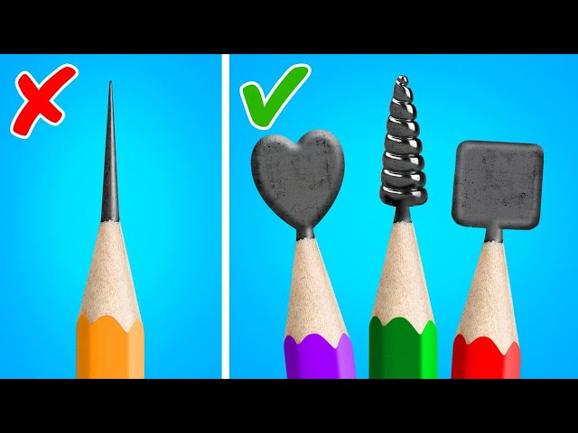 TOP SCHOOL HACKS YOU WILL LOVE! FUN DIYS & CRAFTS
