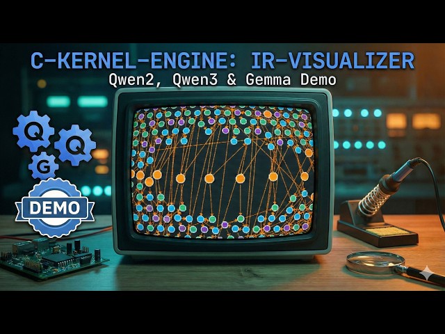Qwen2, Qwen3 & Gemma Demo +  IR Visualizer #4 (CPU LLM Season 2)