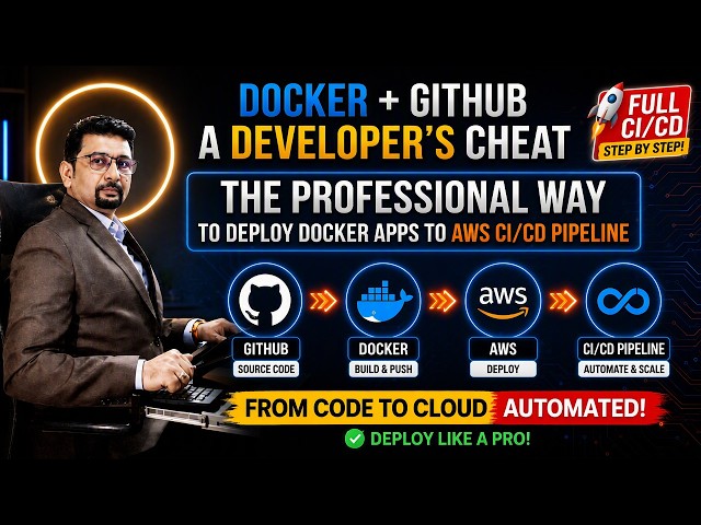 Docker CiCd pipeline and manual deploy App: Build & Deploy Your First Container