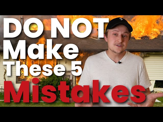 The Top 5 Mistakes That Keep Real Estate Photographers From Making Money