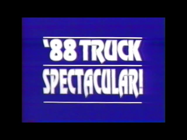 Louisville KY   1987   Byerly Ford '88 Truck Spectacular Commercial