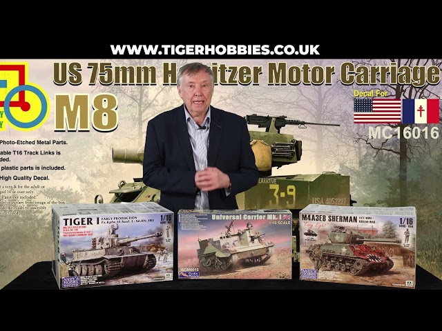 TIGER HOBBIES PRESENT 1/16 SCALE MILITARY MODEL KITS