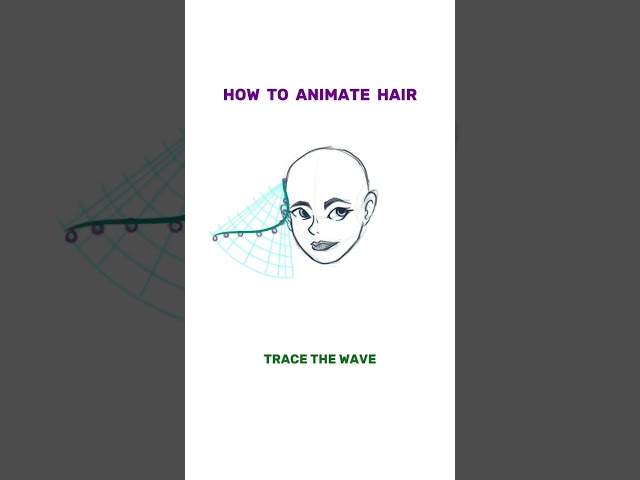 Quick guide to animating hair #animation #tutorial