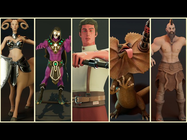 3D Character Artist Modeling Texturing and Rigging Demo Reel 2026 Maya & Arnold  Adobe Substance 3D