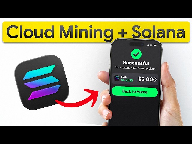 How to Mine Crypto in 2026 Without Hardware | Solana (SOL) Cloud Mining