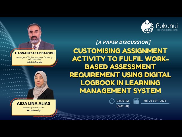 September 2026 Webinar  - A Paper Discussion