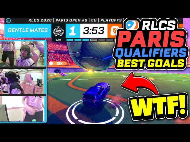 BEST GOALS from RLCS PARIS MAJOR QUALIFIERS! (RLCS Paris Open Qualifiers Highlights)