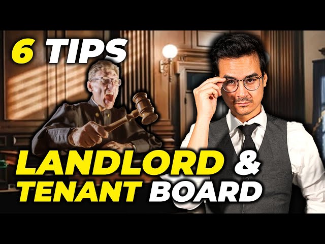6 Things Landlords MUST Know Before Going to the LTB | Real Estate Tips