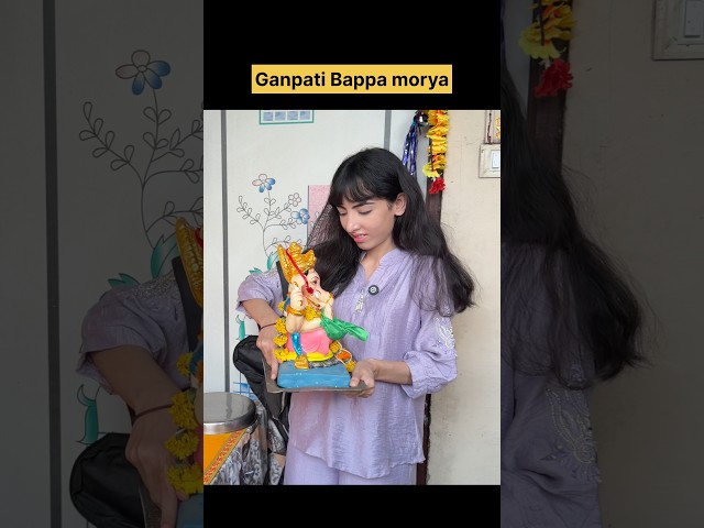 Jai shree ganesh❤️🌸|SimranMakhija| #shorts #school #schoollife #comedy #funny #viral #ganesh #fyp